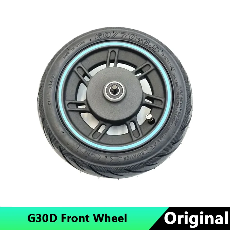 

Original Electric Scooter Wheel For Segway Ninebot Max G30D Kickscooter Front Wheel Hub with Vacuum Tire Spare Parts