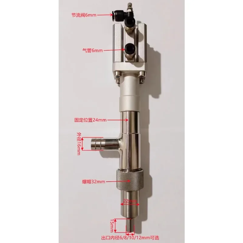 Filling machine accessories 304 316 with blow-back suction and anti-drip filling head, non-standard can be customized