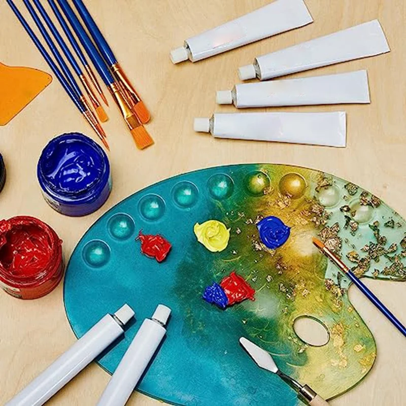 Empty Paint Tubes Aluminum Paint Tubes Paint Tubes 20 Ml For Making Paint And Store Remaining Paint Acrylic Oil