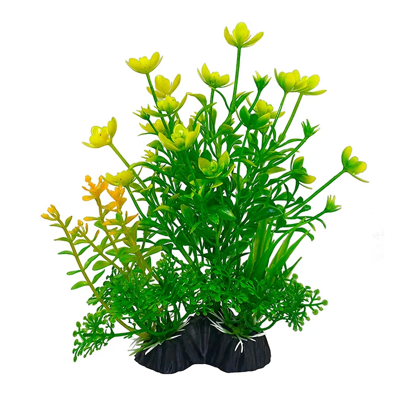 Tanque de peixes simulação de plástico planta aquário artificial diy planta aquática água grama decorações do tanque de peixes acessórios