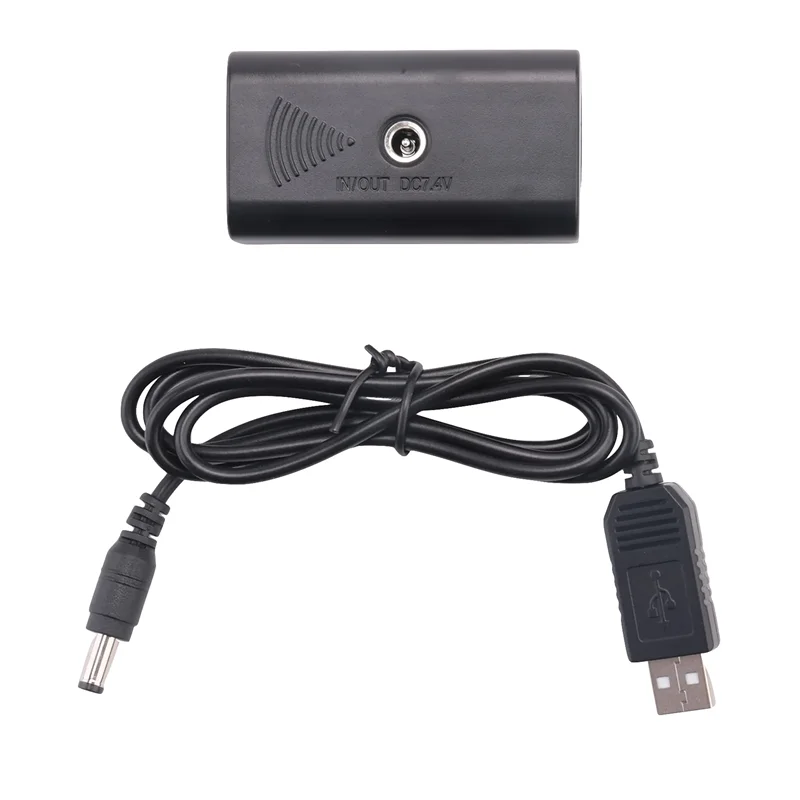 DC Coupler Dummy Battery+5V USB Cable For Sony NP F550 F570 F770 F750 F970 F990 With USB Cable-A86G