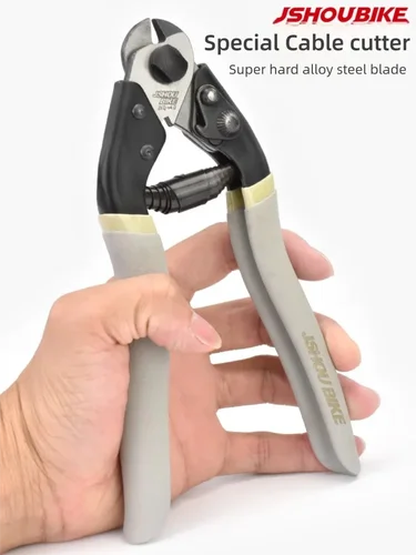 Imagen 2 del producto OVTK-cortador de cables de freno de bicicleta, cortacable de aleación de acero para bicicleta de montaña y carretera, alicates de tubo afilados duraderos profesionales, herramientas de reparación de bicicletas