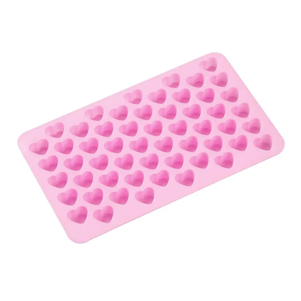 Compartment Heart Silicone Candle Mold Valentine's Day Candles Making Kit DIY Love Cake Chocolate Baking Mould Cake Decorating