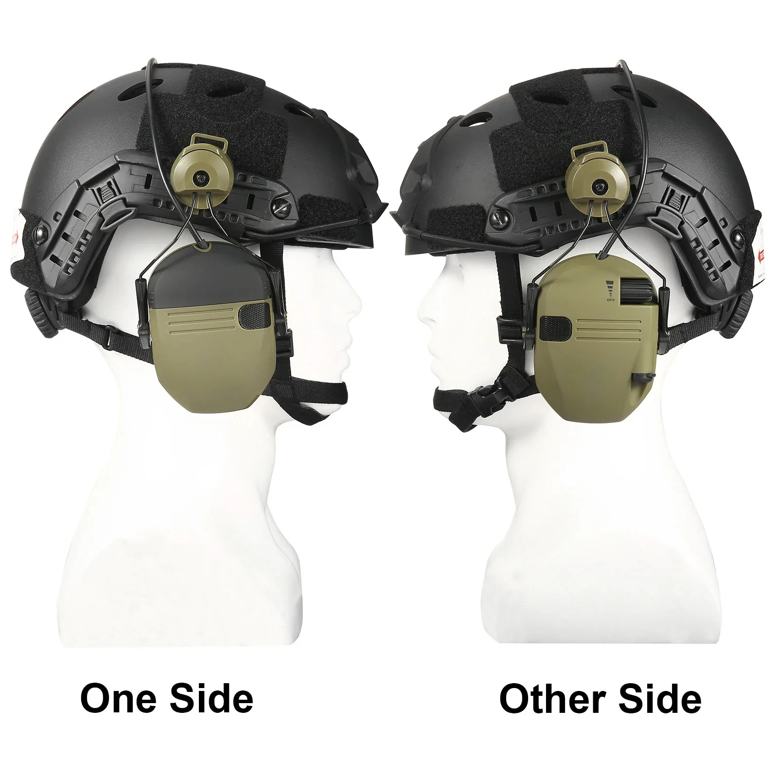 Imagem -05 - Nova Geração Walker Capacete Versiontactical Tiro Eletrônico Earmuff Anti-ruído Fone de Ouvido Mais wk Dedicadostand