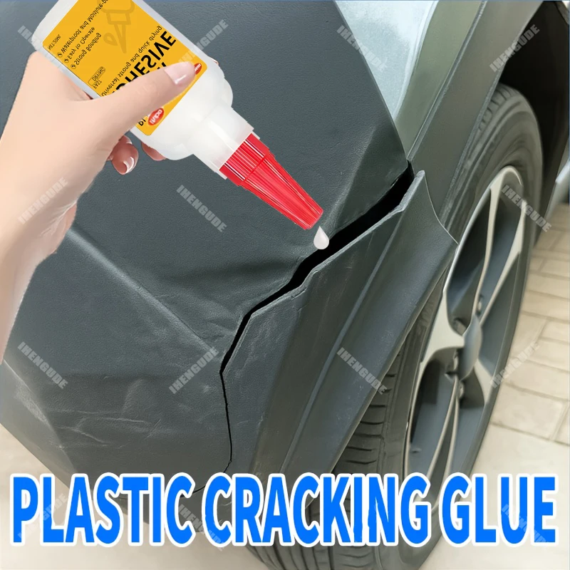 Car Plastic Adhesive - Exterior Body Repair Glue, Bumper Hardener, Strong Adhesive for Lights and Rearview Mirrors, Quick-Drying Anti-Corrosion Fixative image 4