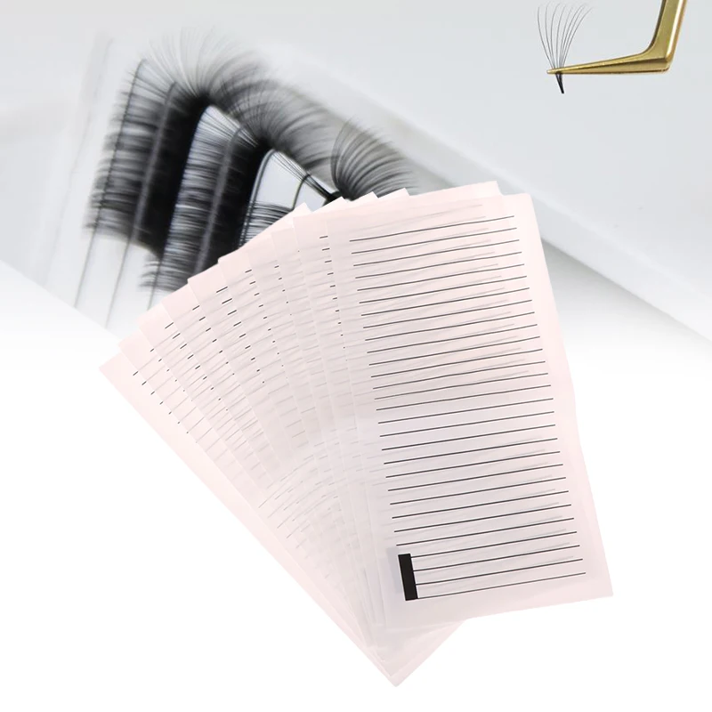 10 Stück Wimpern verlängerung Hand wimpern schale für die Platzierung der Wimpern einfach, falsche Wimpern Make-up-Werkzeuge zu nehmen