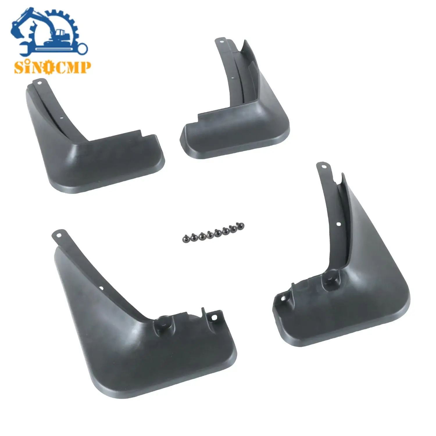 

4PCS Mudguard FOR Chevrolet Trailblazer 2021-2023 Splash Guards Front Rear Automotive Engine Parts