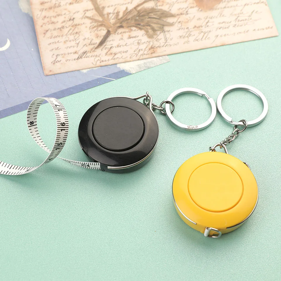 Fniiva 1/5pcs 150cm Tape Measure Portable Soft Measuring Tool Flexible Ruler Sewing Tailor Office Measure Waist Measure