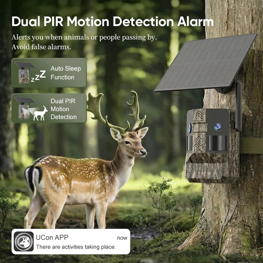 Outdoor 4G LTE Solar Trail Hun - огляд і ціна Outdoor Hunting Camera Wireless