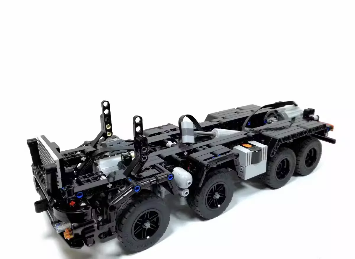 Brand New MOC-19929 Harvester Building Block Model Building Self-locking Building Block Toy Birthday Gift for Boys and Girls
