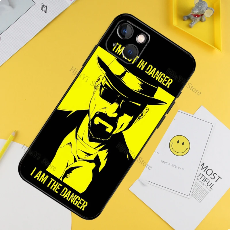 Funda de Breaking Bad para iPhone, 11, 12, 13, 14, 15, 16 Pro Max, Mini, X, XR, XS MAX Plus