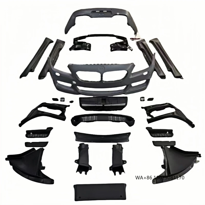 

Б/у комплект кузова в стиле M6 для 6-й серии F06 F12 F13 2007-2020, передний задний бампер, противотуманные фары, вырезы, комплект автомобильных деталей, бампер