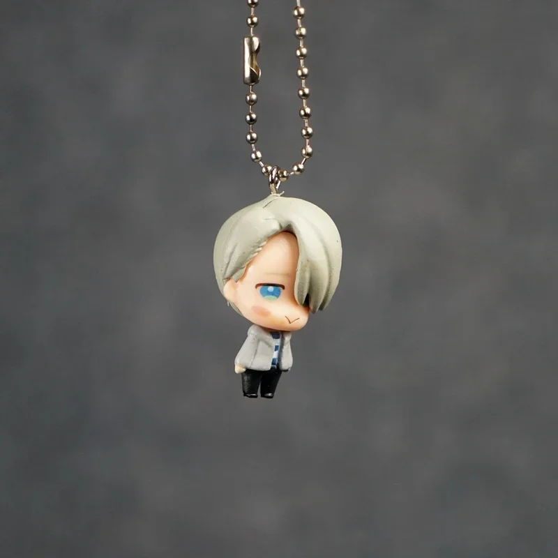 Anime YURI on ICE Doll Pendants Bag Keychains Cute Cartoon Figure Victor Nikiforov Capsule Toy Gifts