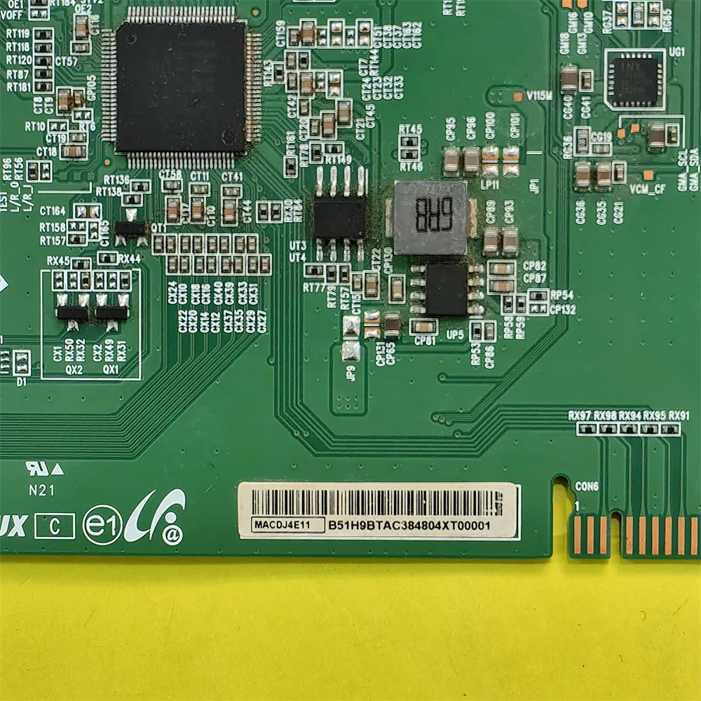 MACDJ4E11 T-CON 로직 보드, 58K5C 58V20 58F5 58G2A 샤프 LC-58Q7330U LC-58Q620U Hisense H58A6100 58H6550E 58R6E 에 적합