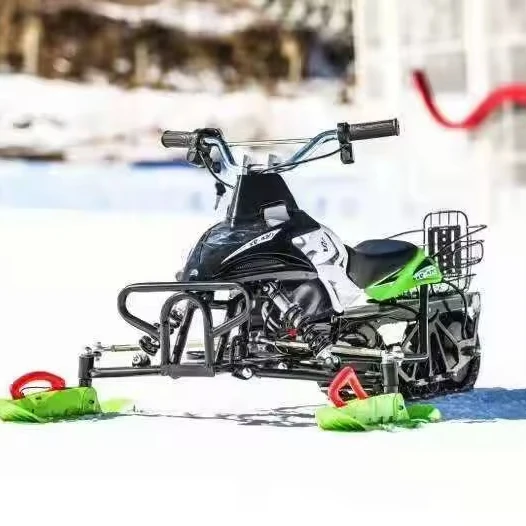 مركبة تسلية بنزين كهربائية للأطفال، معدات تزلج على الجليد للأطفال