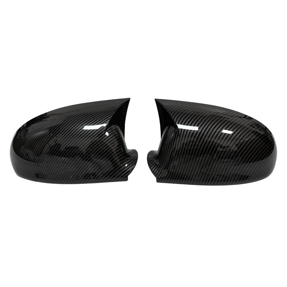 For VW Volkswagen Golf MK5 GTI R 2003 2004 2005 2006 2007 2008 2009 Car Rearview Side Mirror Cover Wing Cap Exterior Door Trim