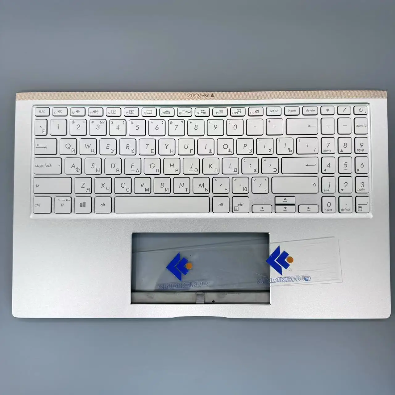 XIN-Russian layout Backlit Laptop Keyboard For Asus ZenBook 15 UX534 UX534FT UX534FA Notebook Keyboard C Shell