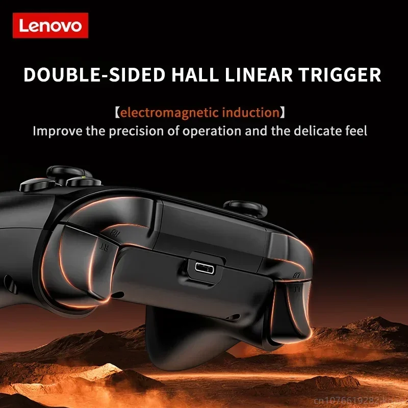 Lenovo S02 Wireless Controller RGB For Nintendo Switch OLED / Lite Console Pro Gamepad with 600mAh BatteryTurbo Function for TV