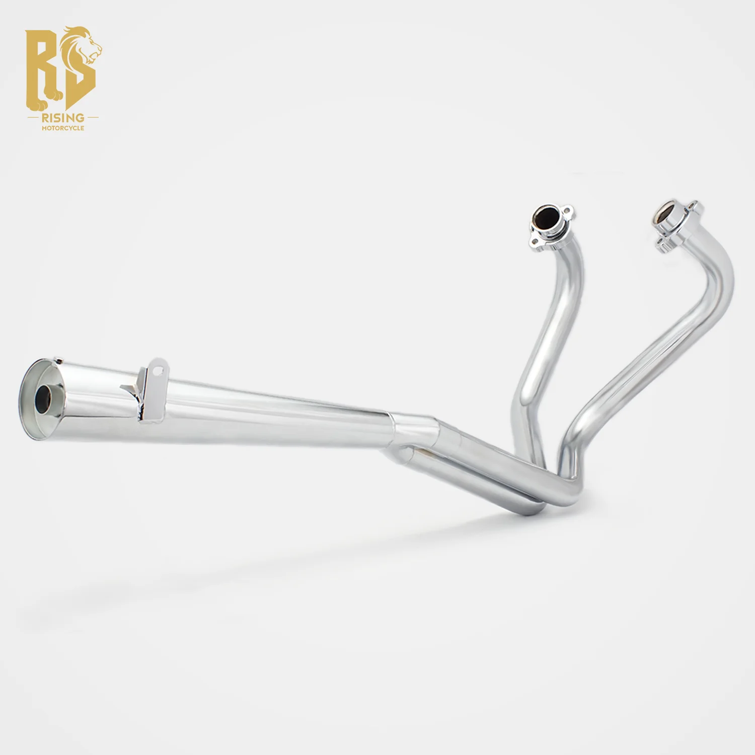 

Для Suzuki GS400 полная выхлопная труба гальванический звуковой сигнал классический глушитель в стиле ретро