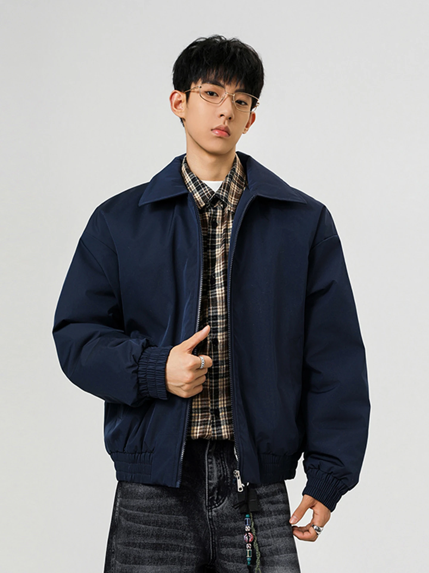 

Модное хлопковое пальто ort Flight Jaet, мужское зимнее термостойкое хлопковое пальто, свободная посадка, длинный цвет све