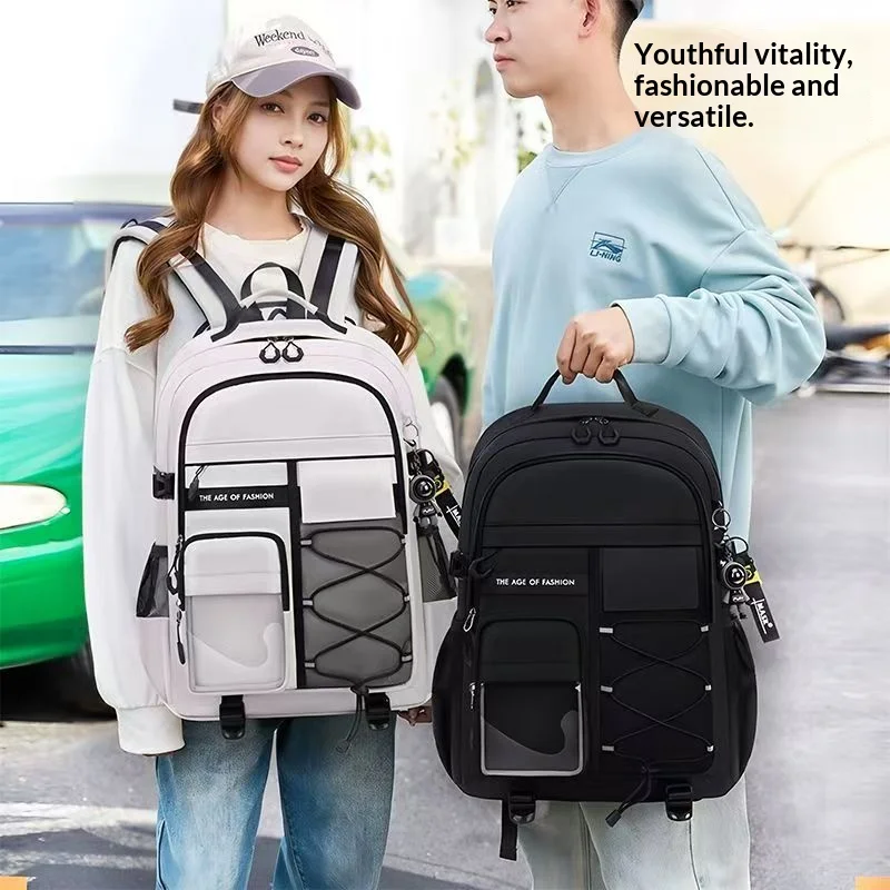 Teenage boy schoolbag, high school student, backpack for returning to school, laptop backpack, travel backpack, schoolbag, schoo