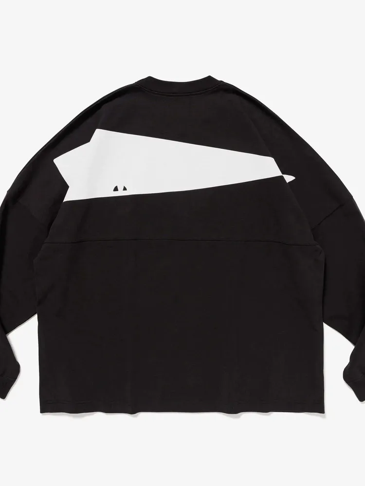 

Japan Style DESCENDANT 26SS Japanese Loose Round Neck Long Sleeved T-shirt DCDT Men Tees