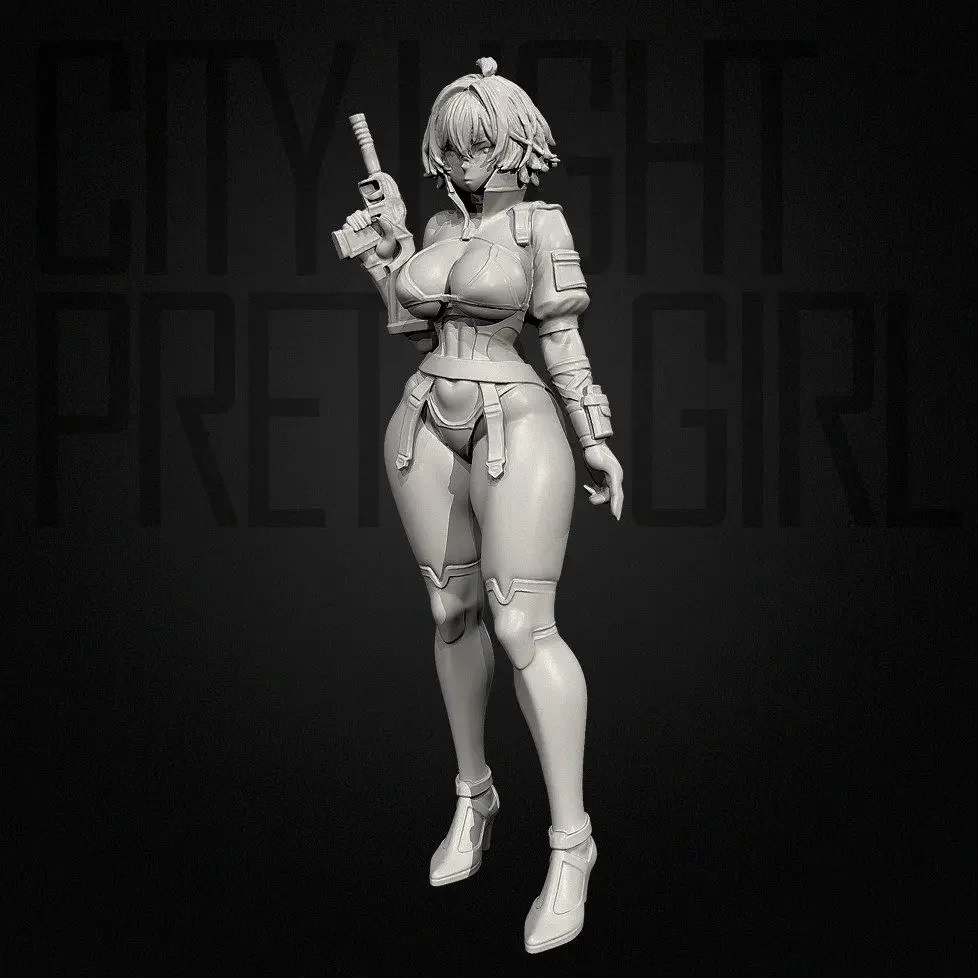 1/64 1/35 Resin model beauty kit, colorless, self assembling and coloring （3D Printing ） TDPM-96/3D