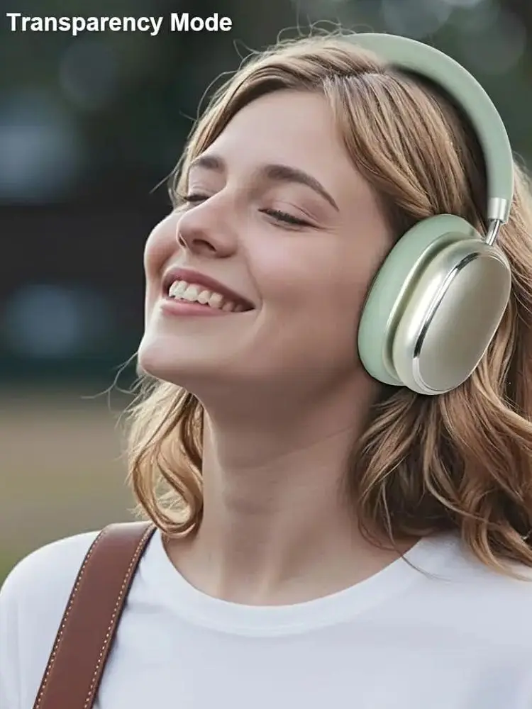 Hybride actieve ruisonderdrukkende hoofdtelefoon met knopbediening 65 uur speeltijd Over-ear hoofdtelefoon Draadloze Bluetooth 6.0 Hi-Res audio - afbeelding 2