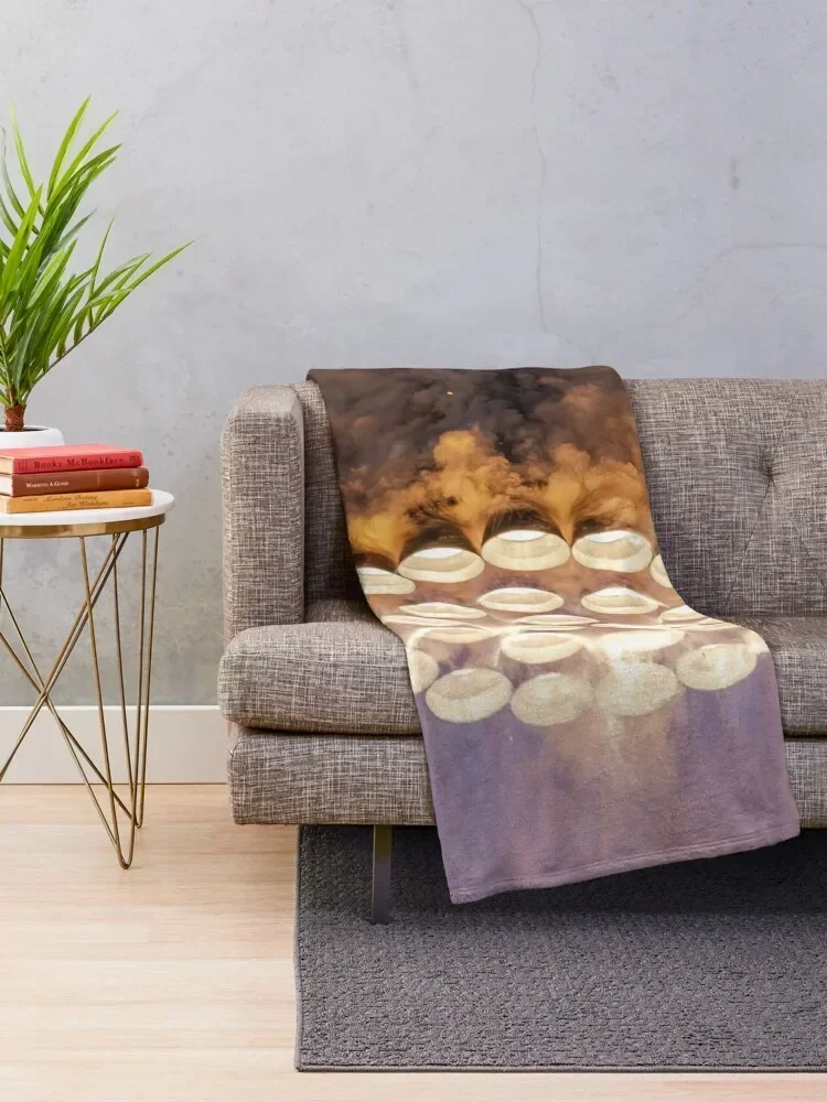 SpaceX Starship 33 Raptor engines Throw Blanket Decorative Sofas For Decorative Sofa Blankets