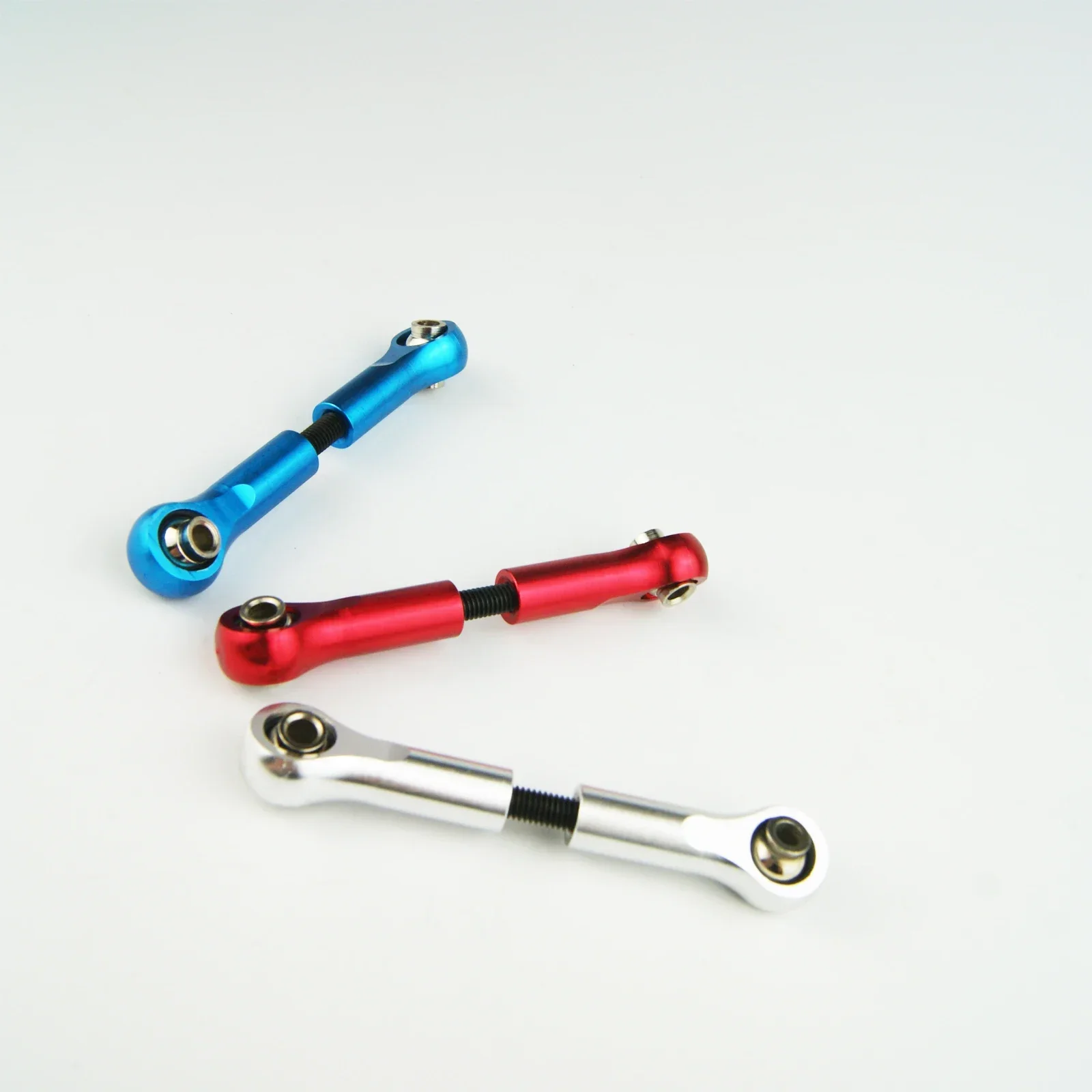 CNC Alloy Metal Steering Servo Linkage Tie Rod for 1/5 Losi 5ive T 5T Rofun Rovan LT KM X2