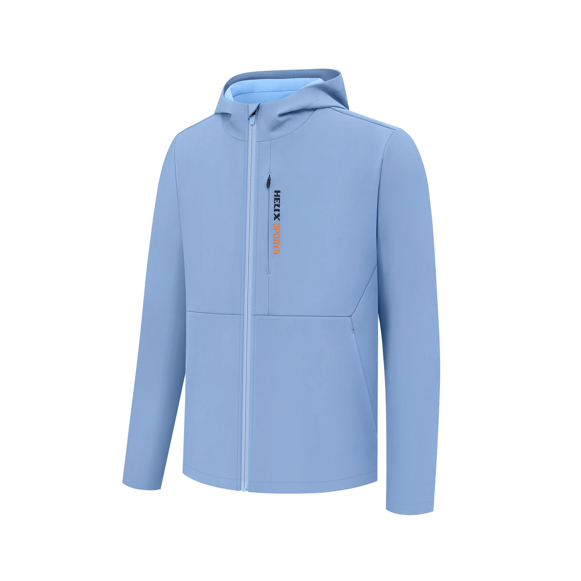 HELIX Golf Clothing Men's Sun Protection Jacket Autumn and Winter Outdoor Sports Stand Collar Pure Color Jacket