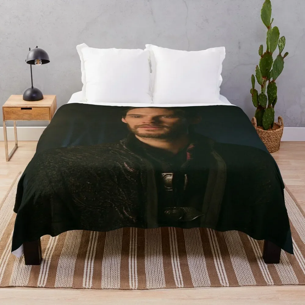 Ben Barnes The Darkling/General Kirigan Throw Blanket Flannel Travel for babies Blankets