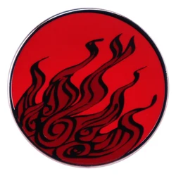 Okami Sun Logo Enamel Pin Game Brooch Badge Best Friend Gift