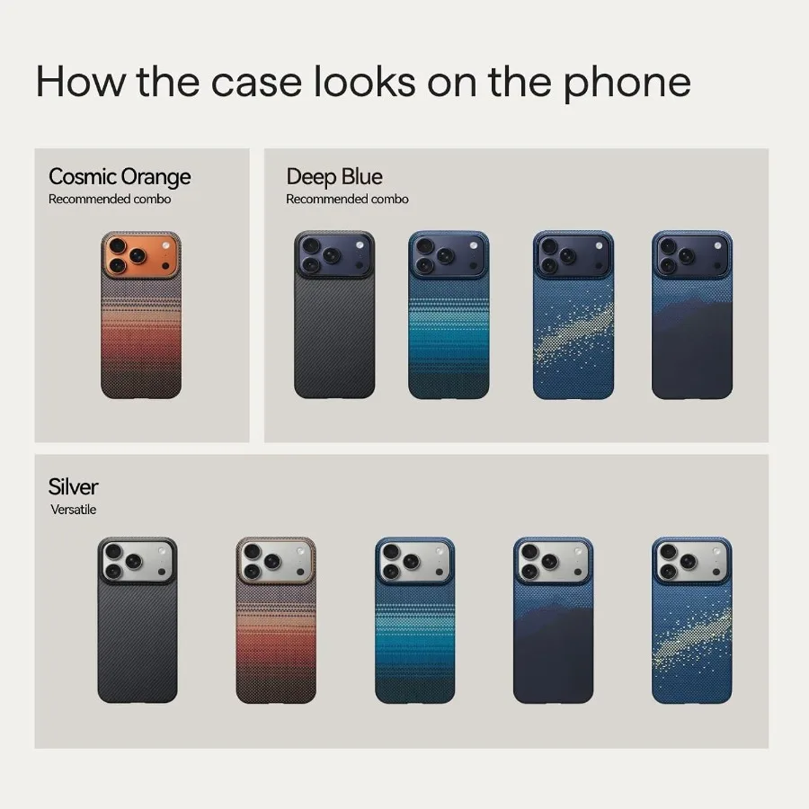 아이폰 17 프로 케이스 6.3 카메라 컨트롤 버튼 포함, MagSafe 호환 울트라 슬림 케이스, 케이스 없는 터치 감각