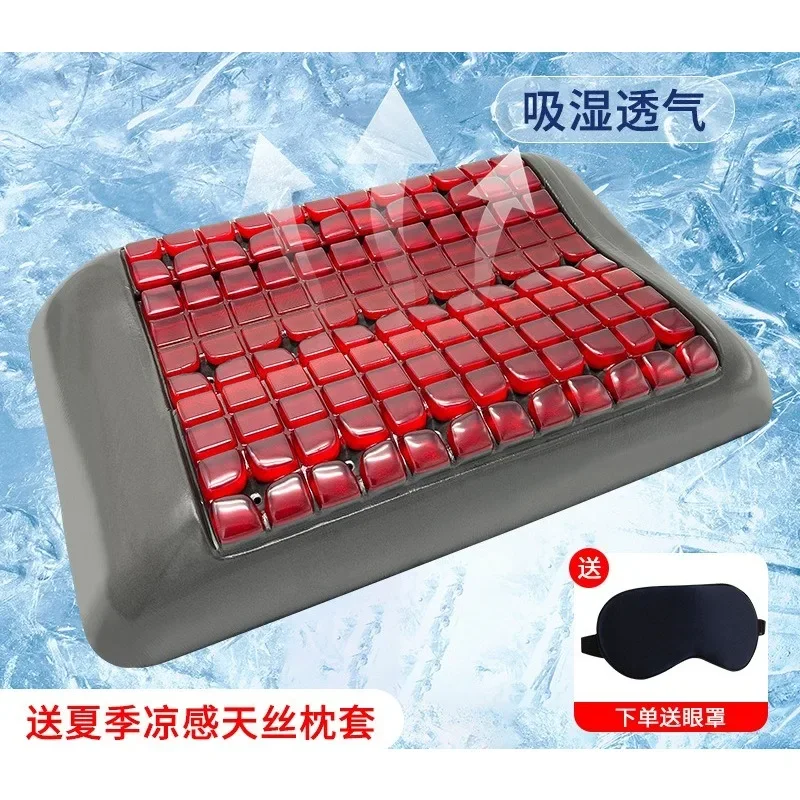 Hydrophilic cotton pillow to protect the cervical spine and help sleep, cold pillow to sleep, summer neck pillow