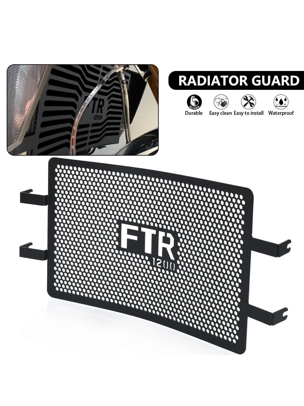 Couvercle de protection de gril de moto, FTR indien, 2024 carbone, FTR1200, rallye, 1200-2019, 2025, 2023, 2022, 2021, nouveau, 2020