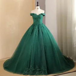 2 Styles Birthday Party Dress Elegant Quinceanera Dresses Ball Gown Formal Prom Graduation Dress Sonhar Vestidos 2024 New