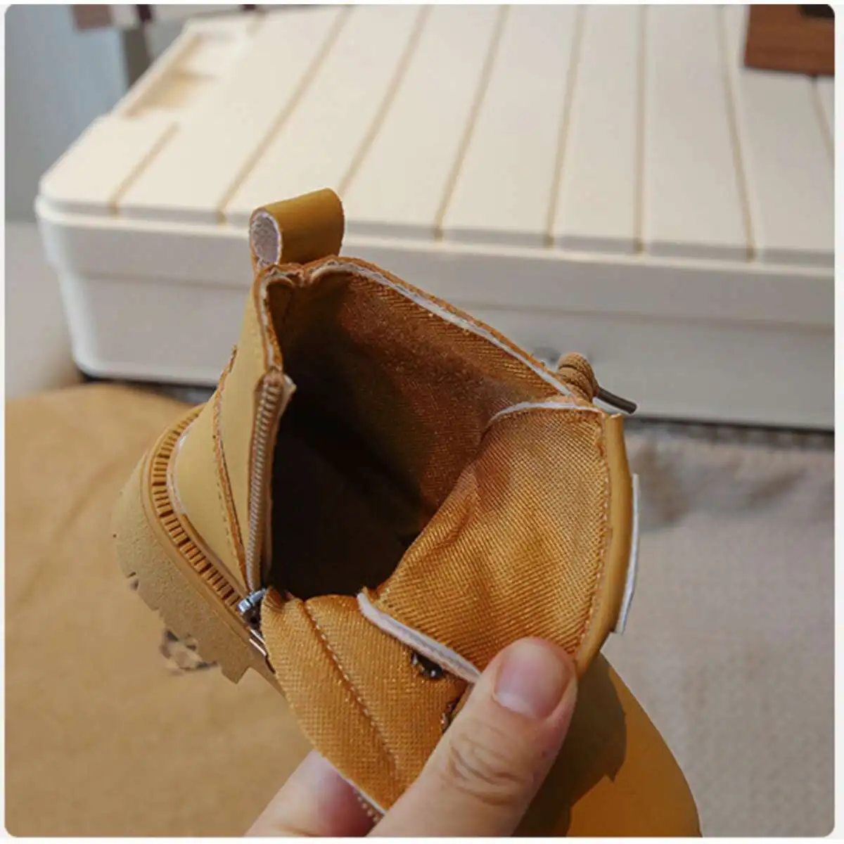 Mädchenschuhe 2023 Koreanische Herbst-Neuauflage Trendy Marke Martin Mittlere und Große Kinder Britischer Westernstil_voghion.com