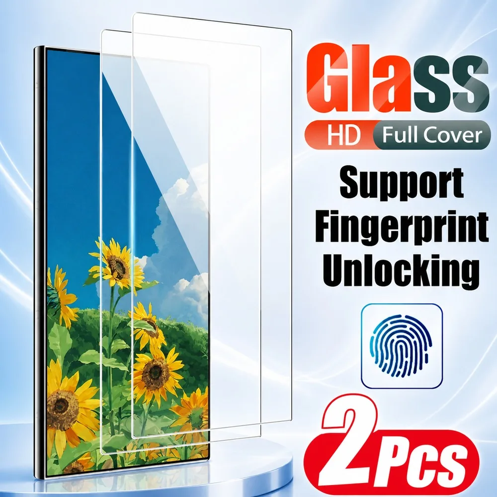 2PCS Tempered Glass For Samsung Galaxy A05 A06 A07 A15 A16 A17 Screen Protector For Samsung Galaxy A23 A24 4G A25 A26 A27 A31 HD