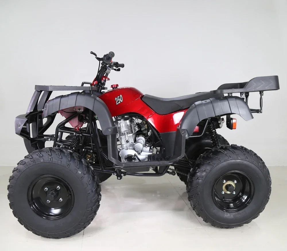 Steel Automatic Quad Bike 250cc Atv 250cc 4x4 For Adult Quad Bike Electric Start Atv 125cc Chain Drive Rear Disc Brake