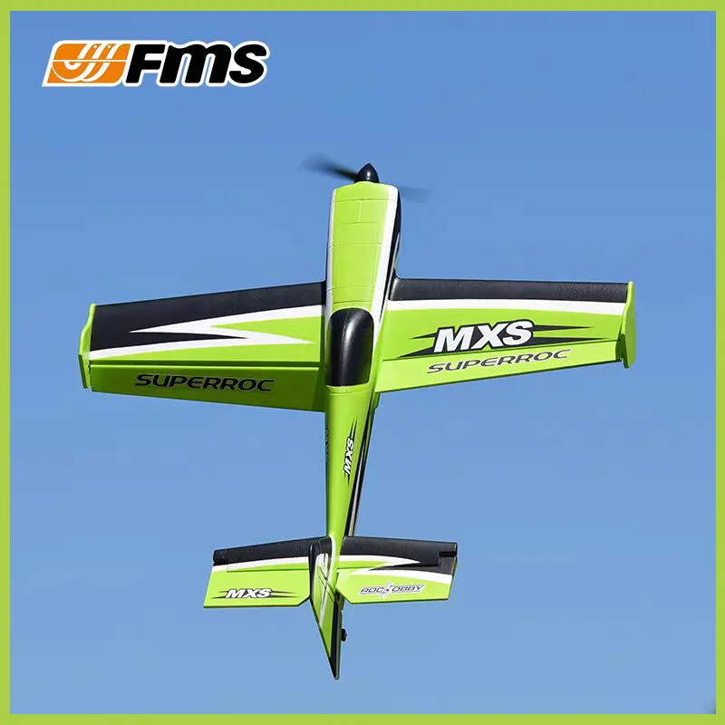 

Fms 3d 1100 мм Mxs V2 фиксированное крыло 30e трюковый самолет электрическая модель с дистанционным управлением модель самолета детская игрушка в подарок