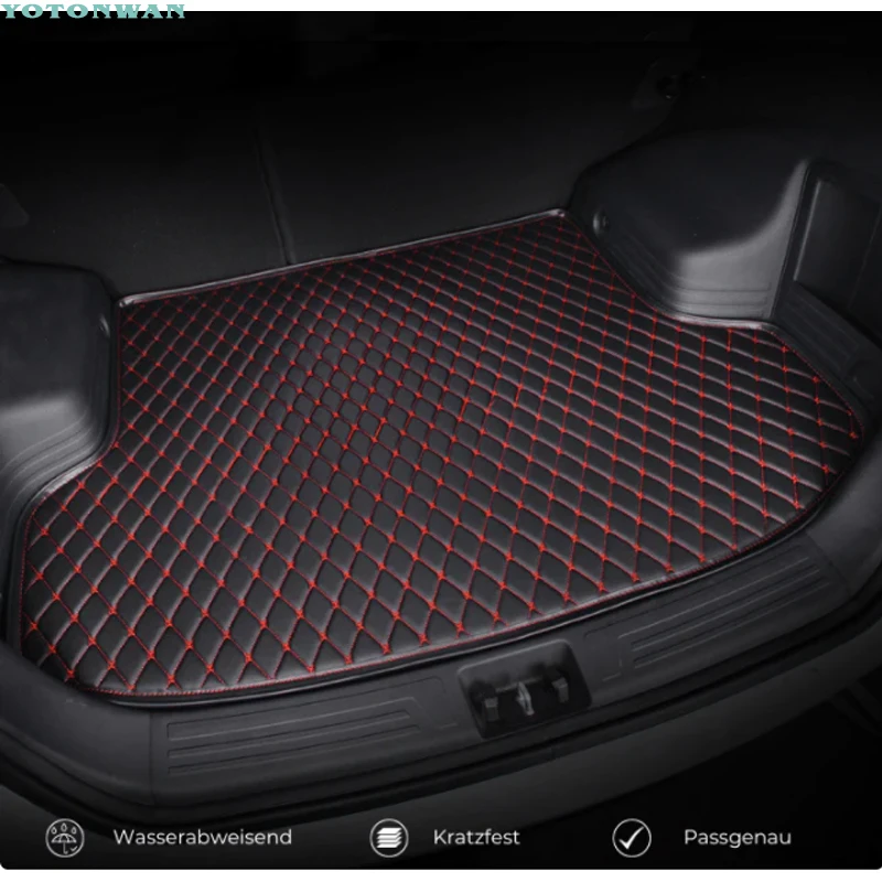 

Waterproof Custom Diamond Leather Car Trunk Mat For Great Wall M4 Hover H3 Hover H6 Hover H6 Coupe X200 Auto Accessories Styling