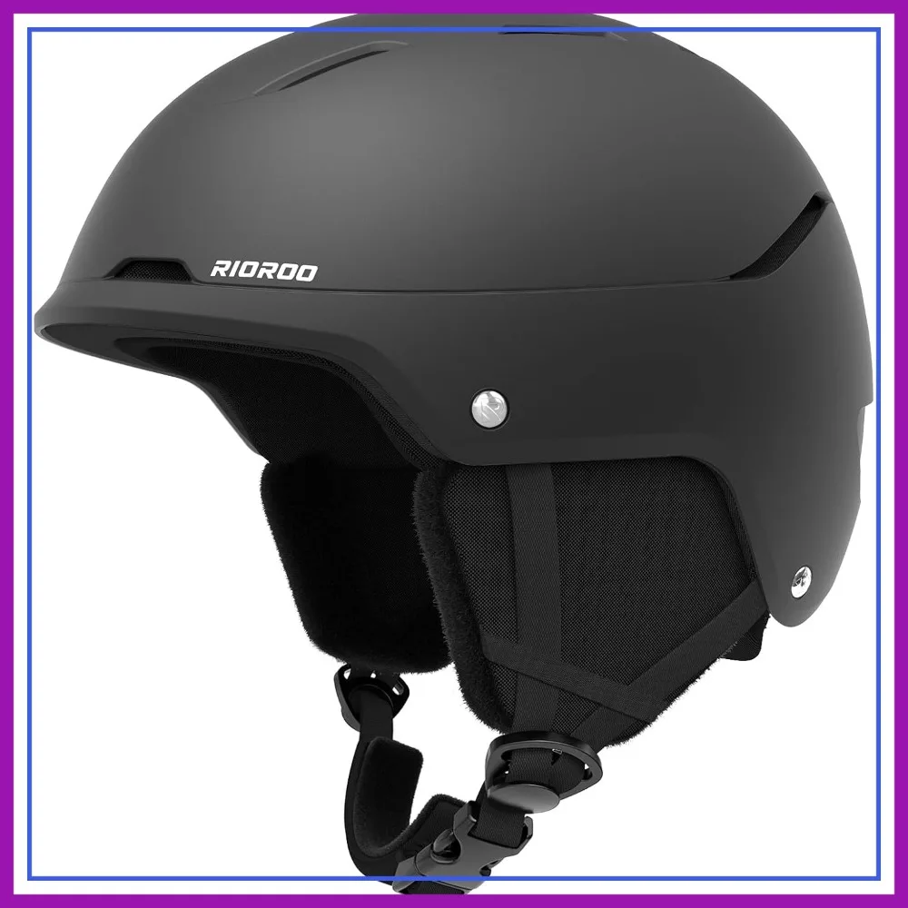 

Safety Certified Ski Helmet for Men Women, Shockproof ABS Hard Shell Snowboard Helmet for Adults Youth