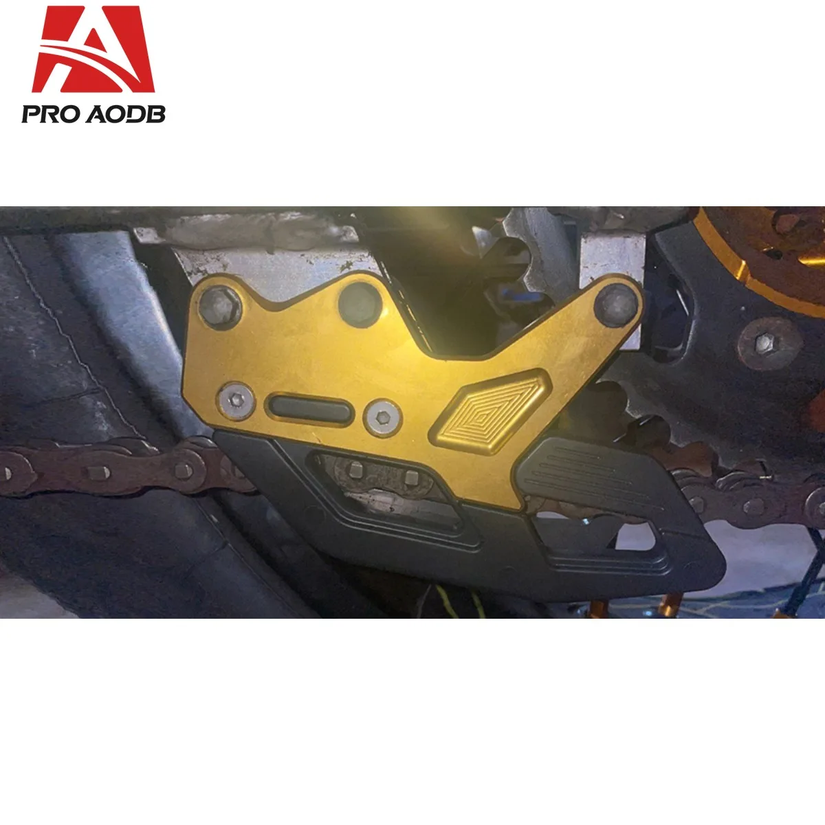 CNC TPU Rear Chain Guide Guard For SUZUKI RM125 RM250 RMZ RM-Z 250 450 DRZ DR-Z 250 400E 400S 400SM RMX 450Z Pit Bike Dirt Bike