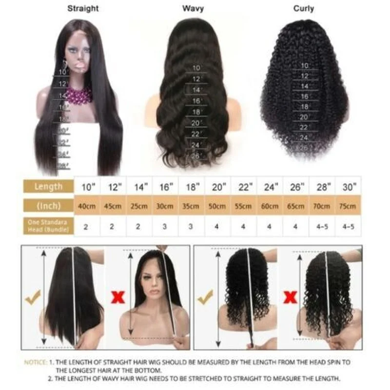 Brown Short Wavy Ombre Wigs Soft Wear 13X4 Lace Front Full  Hair Wigs