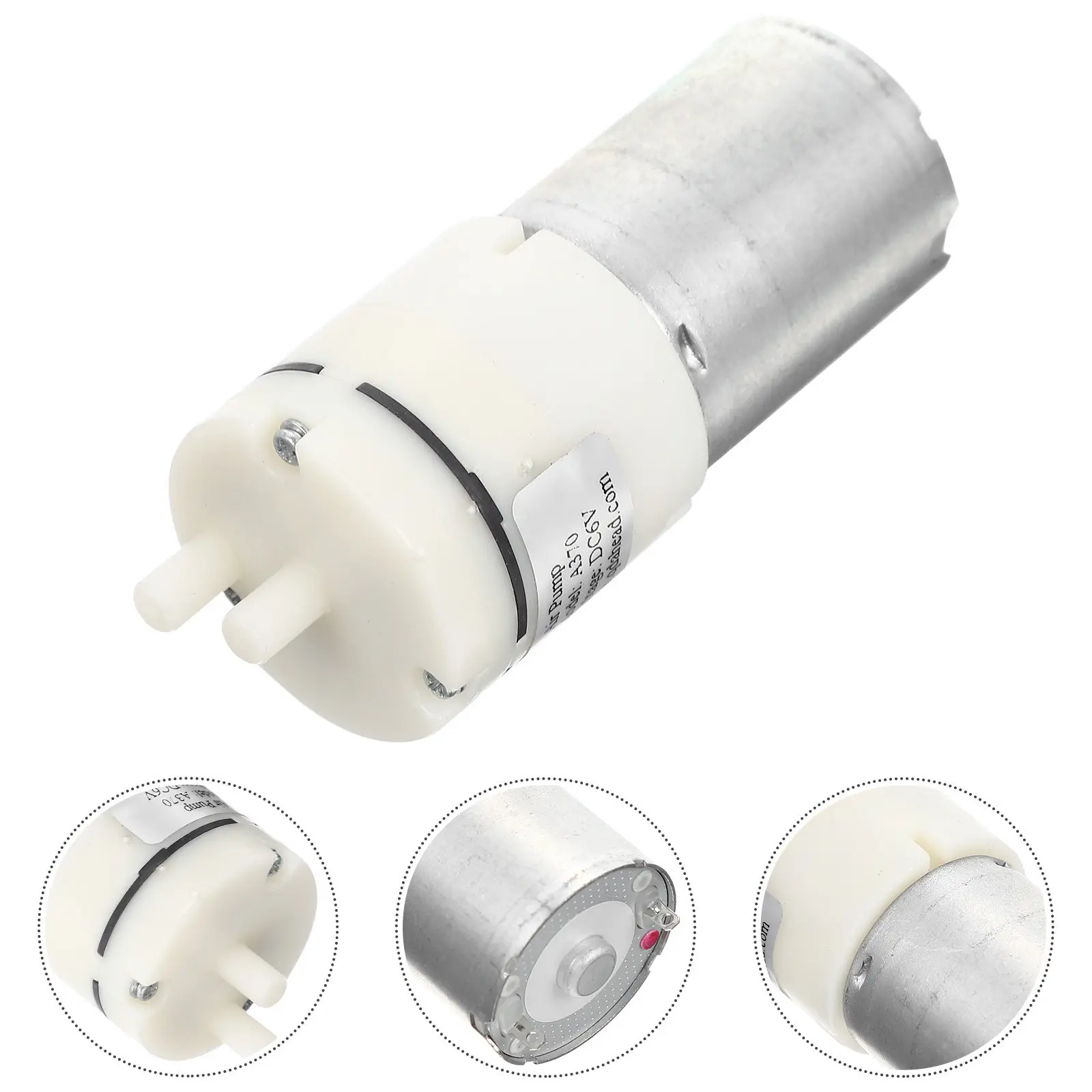 

Lightweight A370 Electric Diaphragm Pump Dc 6V Quiet Operation Vacuum Pump for Aquarium and Laboratory Instruments