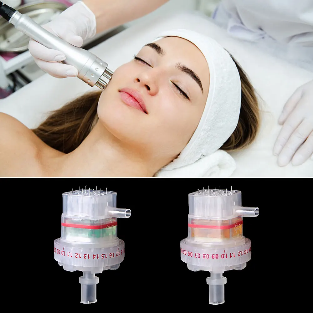 5-50PCS 32G/34G Disposable Medical Nine Needle Head Pain Free Beauty Ultra Fine Connection Machine Ultra Fine Nine Needle