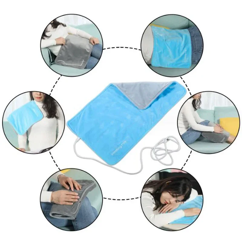 50*30CM Electric Heating Blanket Heated Mat Electro Sheet Pad for Bed Sofa Warm Winter Thermal Blankets Warmer Home Use