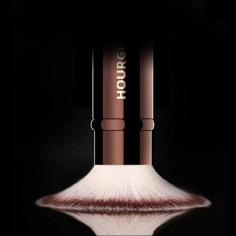 砂時計型メイクブラシ パウダーファンデーション コンシーラー ブラッシャー ブロンザー アイシャドウ アイブロウ アイライナー スカルプティングブラシ