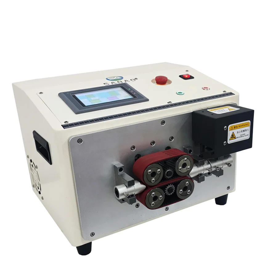 High Precision Pipe Cutting Machine Equipped with English Interface and Belt Feeding